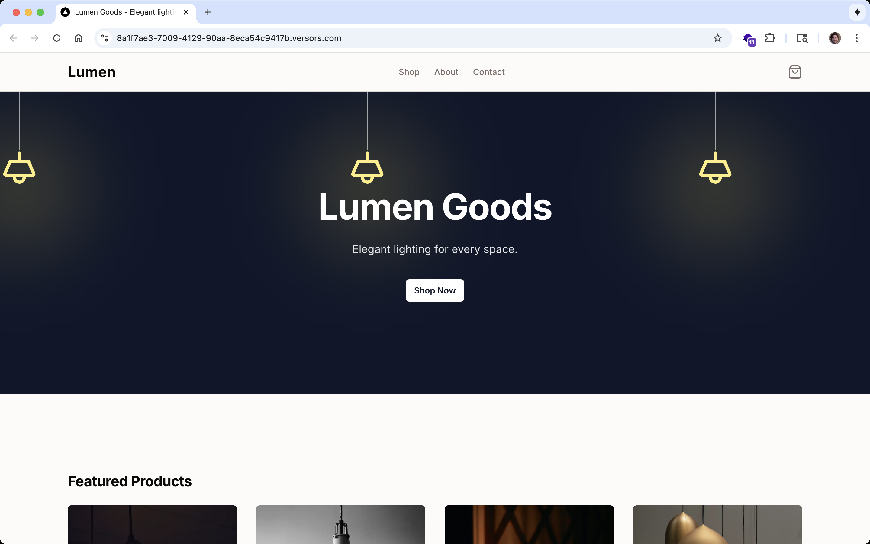 E-commerce Store Demo
